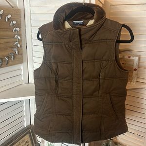 Tommy Hilfiger Brown Lined Vest